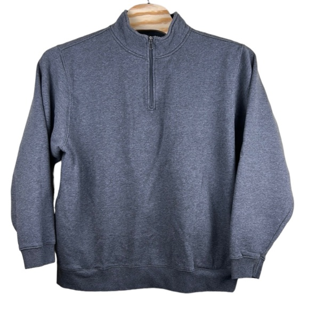L. L. Bean men’s 1/4 zip grey size large